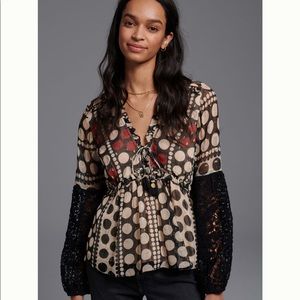Anthropologie “Narcissa” blouse. Size XS